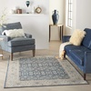 image:imageNourison Home Malta Blue Grey 311 x 57 Area Rug  Easy Clean Non Shedding Bed Room Living Room Dining Room Kitchen 4 x 6