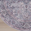 image:imageNourison Home New Concept Washables Grey 53 x Round Area Rug  Easy Clean Non Shedding Bed Room Living Room Dining Room Kitchen 5 x Round