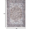 image:imageNourison Home New Concept Washables Olive Ivory 710 x 910 Area Rug  Easy Clean Non Shedding Bed Room Living Room Dining Room Kitchen 8 x 10