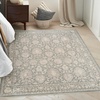 image:imageNourison Home Outlines Sage Ivory 22 x 10 Area Rug  Easy Clean Non Shedding Bed Room Living Room Dining Room Kitchen 10 RunnerSage Ivory