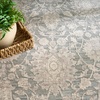 image:imageNourison Home Outlines Sage Ivory 22 x 10 Area Rug  Easy Clean Non Shedding Bed Room Living Room Dining Room Kitchen 10 RunnerSage Ivory