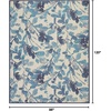 image:imageWaverly Vintage Lux Indigo 8 x 10 Area Rug  Easy Clean Non Shedding Bed Room Living Room Dining Room Kitchen 8 x 10