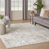 image:imageNourison Home Glam Ivory Multicolor 7 x 10 Area Rug  Easy Clean Non Shedding Bed Room Living Room Dining Room Kitchen 7 x 10