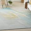 image:imageNourison Home Prismatic Abstract GreySeafoam 39 x 59 Area Rug Easy Cleaning Non Shedding Bed Room Living Room Dining Room Kitchen 4x6