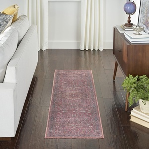 image:imageNicole Curtis Machine Washable Series 1 Bohemian Brick 22 x 10 Area Rug Easy Clean Non Shedding Bed Room Living Room Dining Room Kitchen 2x10