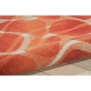 image:imageNourison Home Coastal Abstract Orange 53 x 75 Area Rug Easy Clean Non Shedding Bed Room Living Room Dining Room Kitchen 5x7Orange