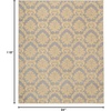 image:imageNourison Home Grafix Grey 53 x 73 Area Rug  Easy Clean Non Shedding Bed Room Living Room Dining Room Kitchen 5 x 7710 x 910 Rectangular