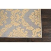 image:imageNourison Home Grafix Grey 53 x 73 Area Rug  Easy Clean Non Shedding Bed Room Living Room Dining Room Kitchen 5 x 7710 x 910 Rectangular