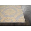 image:imageNourison Home Grafix Grey 53 x 73 Area Rug  Easy Clean Non Shedding Bed Room Living Room Dining Room Kitchen 5 x 7710 x 910 Rectangular