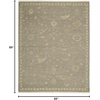 image:imageNourison Home Nourmak Encore Taupe Rectangle Area Rug 5Feet 6Inches by 7Feet 5Inches 56 x 75Taupe