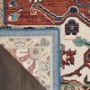 image:imageNourison Home Parisa French Country BrickIvory 79 x 99 Area Rug Easy Clean Non Shedding Bed Room Living Room Dining Room Kitchen 8x10BrickIvory