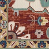 image:imageNourison Home Parisa French Country BrickIvory 79 x 99 Area Rug Easy Clean Non Shedding Bed Room Living Room Dining Room Kitchen 8x10BrickIvory