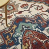 image:imageNourison Home Parisa French Country BrickIvory 79 x 99 Area Rug Easy Clean Non Shedding Bed Room Living Room Dining Room Kitchen 8x10BrickIvory