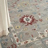 image:imageNourison Home Parisa French Country Grey 86 x 116 Area Rug Easy Clean Non Shedding Bed Room Living Room Dining Room Kitchen 9x12
