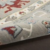 image:imageNourison Home Parisa French Country Grey 86 x 116 Area Rug Easy Clean Non Shedding Bed Room Living Room Dining Room Kitchen 9x12