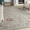 image:imageNourison Home Parisa French Country Grey 86 x 116 Area Rug Easy Clean Non Shedding Bed Room Living Room Dining Room Kitchen 9x12