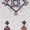 image:imageNicole Curtis Machine Washable Series 1 Diamond IvoryMulti 53 x 73 Area Rug Easy Cleaning Non Shedding Bed Room Living Room Dining Room Kitchen 5x7
