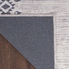 image:imageNourison Home New Concept Washables Ivory Charcoal 22 x 8 Area Rug  Easy Clean Non Shedding Bed Room Living Room Dining Room Kitchen 8 Runner