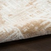 image:imageNourison Home Dekor Ivory Taupe 4 x 6 Area Rug  Easy Clean Non Shedding Bed Room Living Room Dining Room Kitchen 4 x 6Ivory Taupe