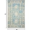 image:imageNourison Home Madera Teal 5 x 7 Area Rug  Easy Clean Non Shedding Bed Room Living Room Dining Room Kitchen 5 x 75 x 7 Rectangular