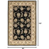 image:imageNourison Home Nourison 2000 Black 56 x 86 Area Rug  Easy Clean Non Shedding Bed Room Living Room Dining Room Kitchen 6 x 9Black