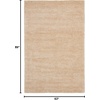 image:imageNourison Home Weston Modern Aquamarine 39 x 59 Area Rug Easy Cleaning Non Shedding Bed Room Living Room Dining Room Kitchen 4x6Linen