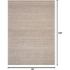 image:imageNourison Home Weston Modern Aquamarine 39 x 59 Area Rug Easy Cleaning Non Shedding Bed Room Living Room Dining Room Kitchen 4x6Oatmeal
