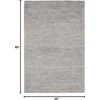 image:imageNourison Home Weston Modern Aquamarine 39 x 59 Area Rug Easy Cleaning Non Shedding Bed Room Living Room Dining Room Kitchen 4x6Silver Birch