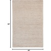 image:imageNourison Home Weston Modern Aquamarine 39 x 59 Area Rug Easy Cleaning Non Shedding Bed Room Living Room Dining Room Kitchen 4x6Vapor