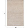 image:imageNourison Home Weston Modern Aquamarine 39 x 59 Area Rug Easy Cleaning Non Shedding Bed Room Living Room Dining Room Kitchen 4x6Vapor