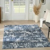 image:imageNourison Home Dekor Ivory Taupe 4 x 6 Area Rug  Easy Clean Non Shedding Bed Room Living Room Dining Room Kitchen 4 x 6Slate
