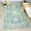 image:imageNourison Home Madera Teal 5 x 7 Area Rug  Easy Clean Non Shedding Bed Room Living Room Dining Room Kitchen 5 x 75 x 7 Rectangular