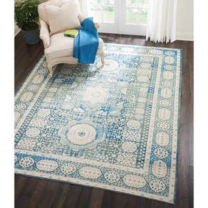 image:imageNourison Home Madera Teal 5 x 7 Area Rug  Easy Clean Non Shedding Bed Room Living Room Dining Room Kitchen 5 x 7710 x 10 Rectangular