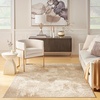 image:imageNourison Home Ambiance Ivory Silver 53 x 73 Area Rug  Easy Clean Non Shedding Bed Room Living Room Dining Room Kitchen 5 x 7Ivory Silver