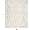 image:imageNourison Home Grafix Ivory Grey 53 x 73 Area Rug  Easy Clean Non Shedding Bed Room Living Room Dining Room Kitchen 5 x 7Ivory Beige