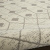 image:imageNourison Home Grafix Ivory Grey 53 x 73 Area Rug  Easy Clean Non Shedding Bed Room Living Room Dining Room Kitchen 5 x 7IvoryGrey