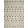 image:imageNourison Home Grafix Ivory Grey 53 x 73 Area Rug  Easy Clean Non Shedding Bed Room Living Room Dining Room Kitchen 5 x 7IvoryGrey