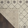 image:imageNourison Home Grafix Ivory Grey 53 x 73 Area Rug  Easy Clean Non Shedding Bed Room Living Room Dining Room Kitchen 5 x 7IvoryGrey