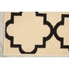 image:imageNourison Home Grafix Red 53 x 73 Area Rug  Easy Clean Non Shedding Bed Room Living Room Dining Room Kitchen 5 x 7Cream Black
