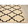 image:imageNourison Home Grafix Red 53 x 73 Area Rug  Easy Clean Non Shedding Bed Room Living Room Dining Room Kitchen 5 x 7Cream Black