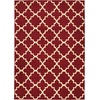 image:imageNourison Home Grafix Red 53 x 73 Area Rug  Easy Clean Non Shedding Bed Room Living Room Dining Room Kitchen 5 x 7Red