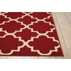 image:imageNourison Home Grafix Red 53 x 73 Area Rug  Easy Clean Non Shedding Bed Room Living Room Dining Room Kitchen 5 x 7Red